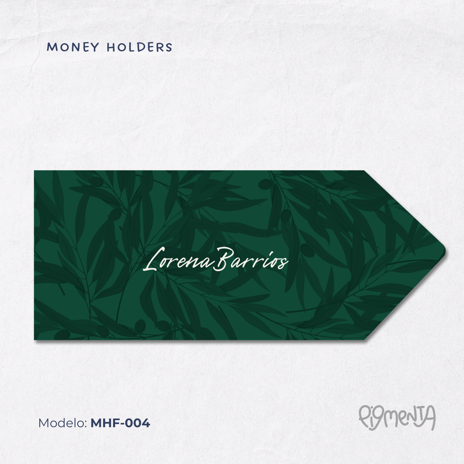 Money Holder | Textura floral