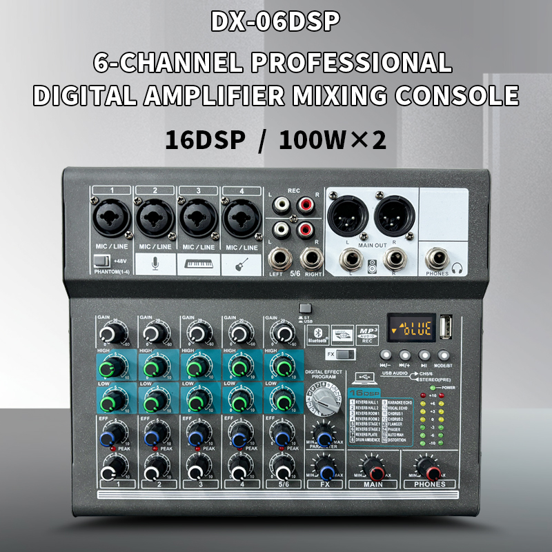 DX-06DSP With Amplifier Mixer