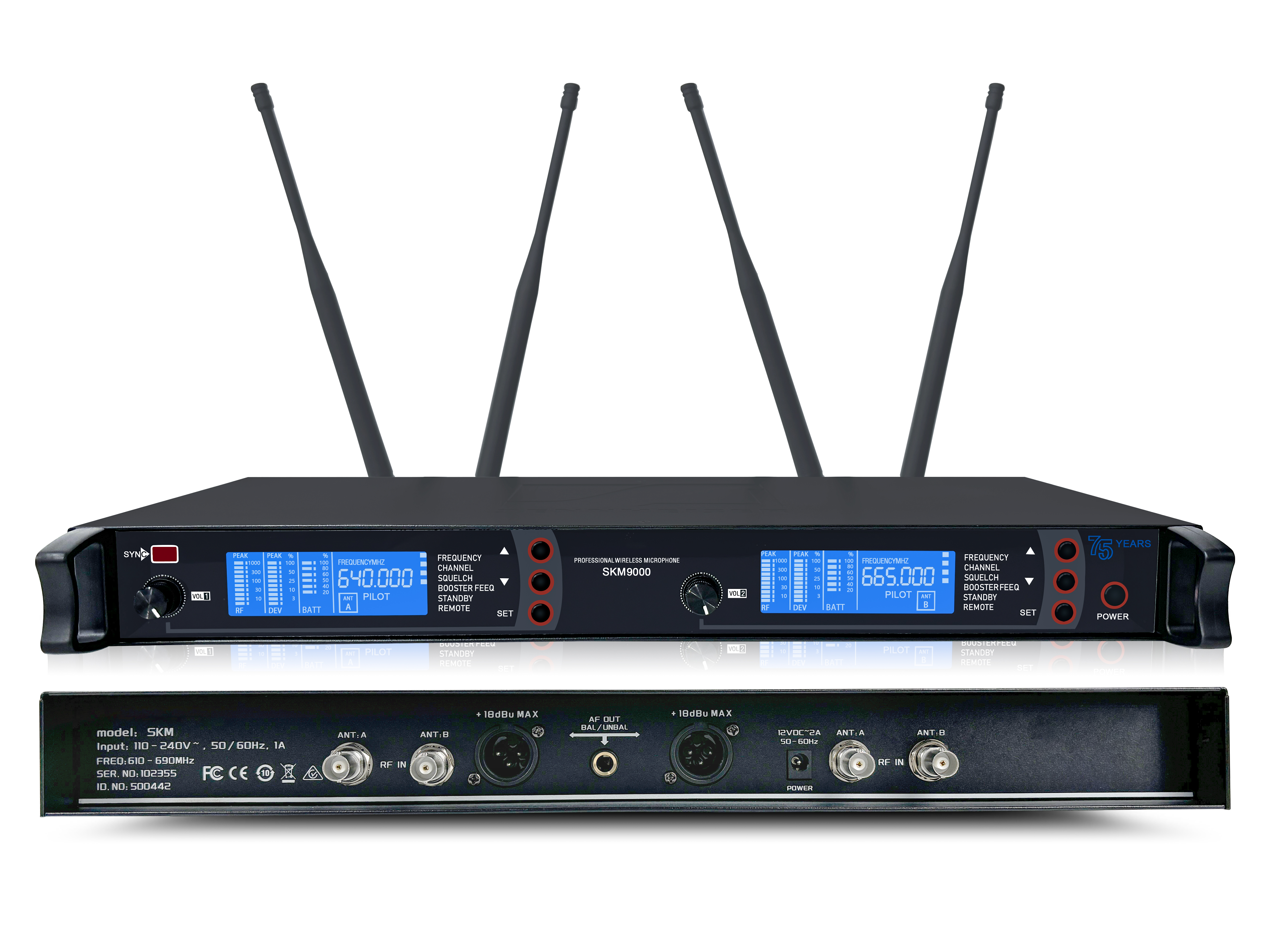 SKM9000 75th Anniversary Wireless Microphone System