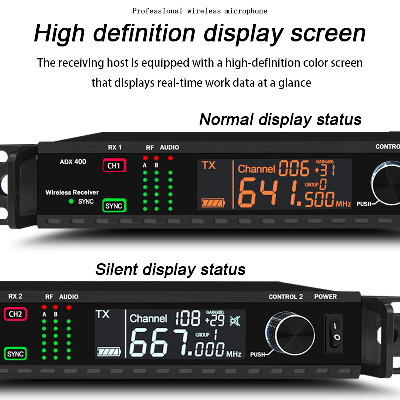 ADX 400 Wireless Microphone System