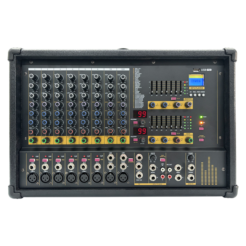 PM1202 Professional Amplifier and Mixing Console