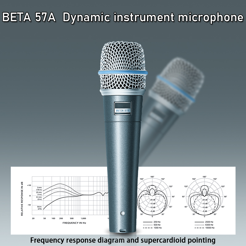 Professional Dynamic Vocal Instrument Microphone