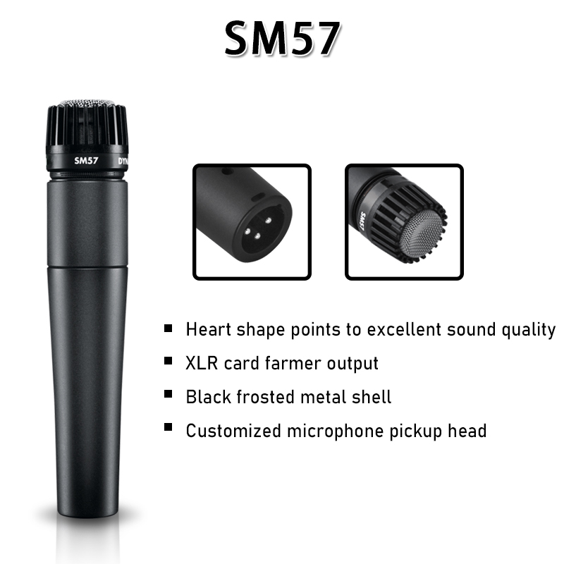 Professional Dynamic Vocal Instrument Microphone