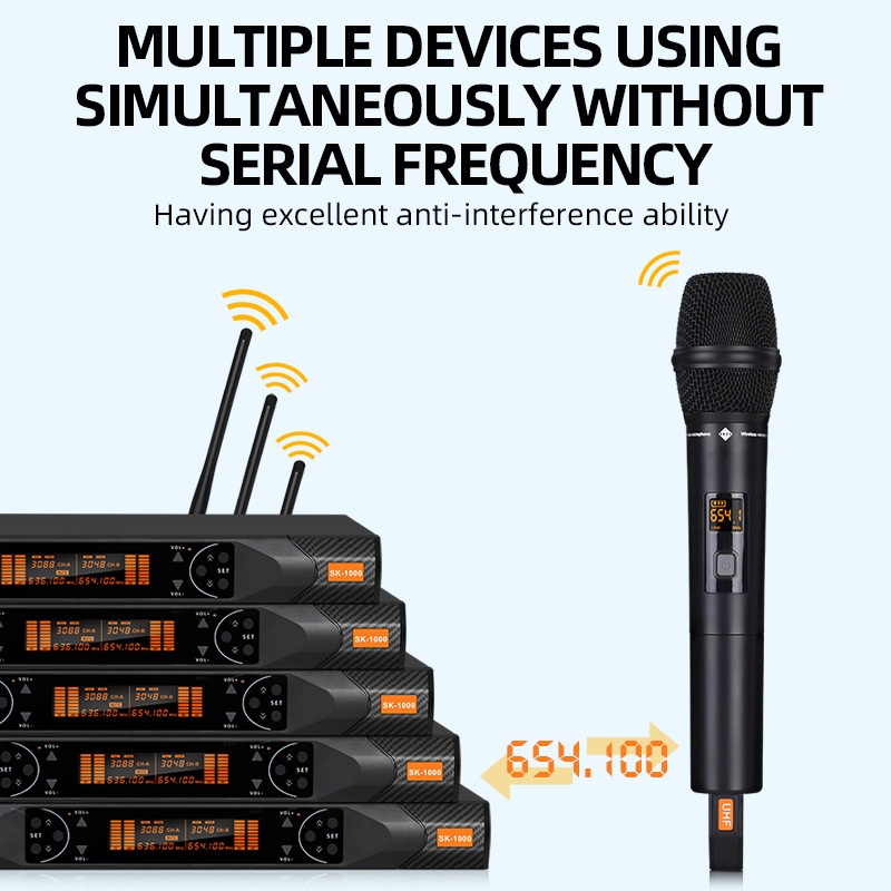 SK-1000 UHF Wireless Microphone System