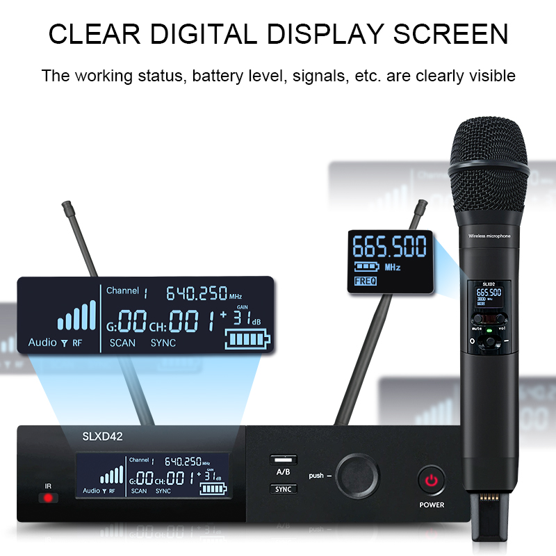 SLXD42 Wireless Microphone System