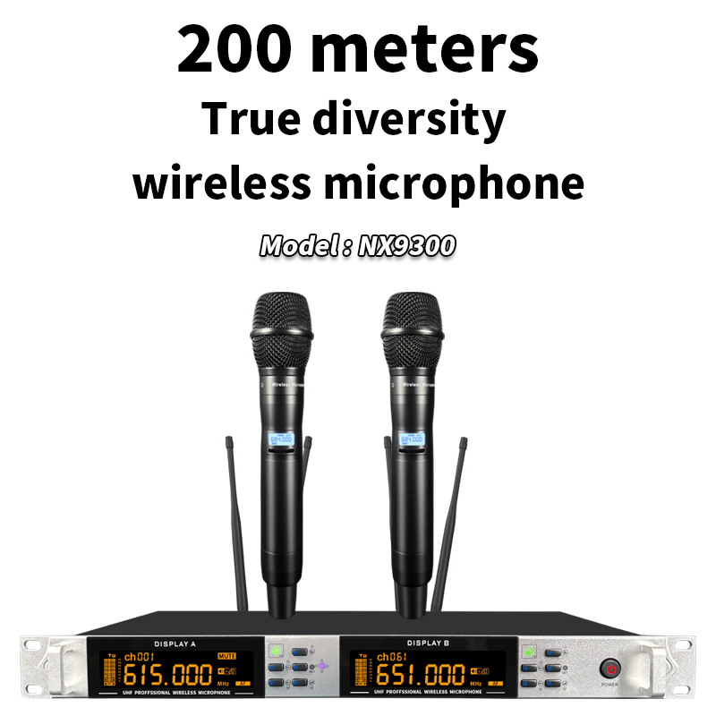 NX9300 True Diversity Wireless Microphone