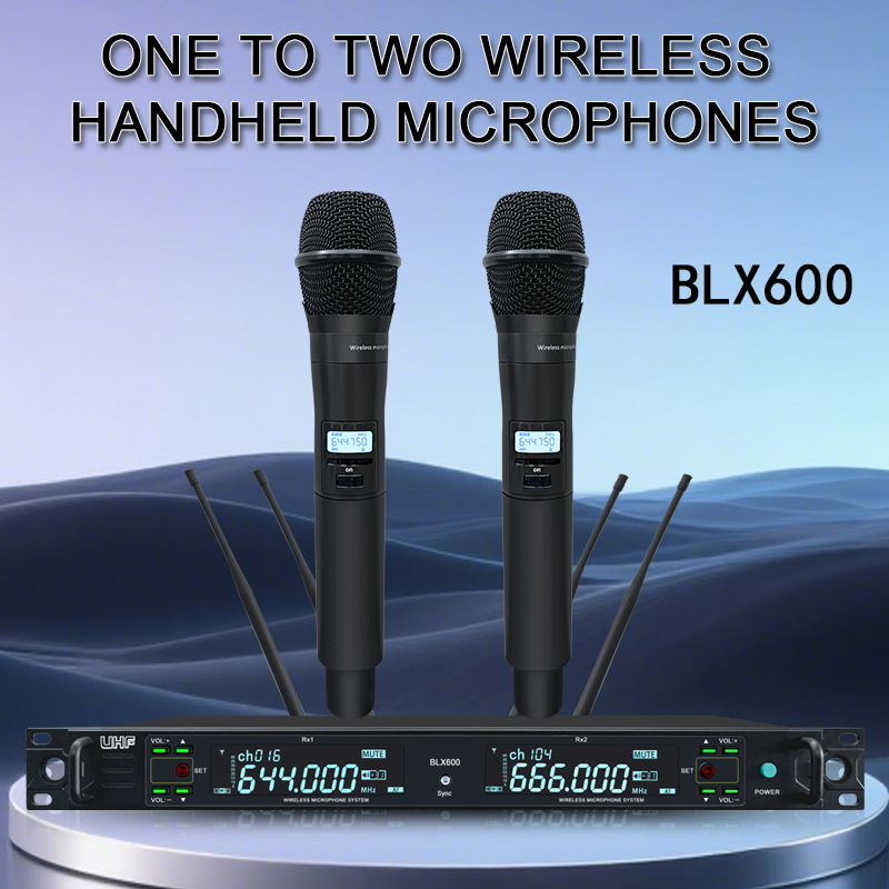 BLX600 One-to-Two Wireless Handheld Microphone