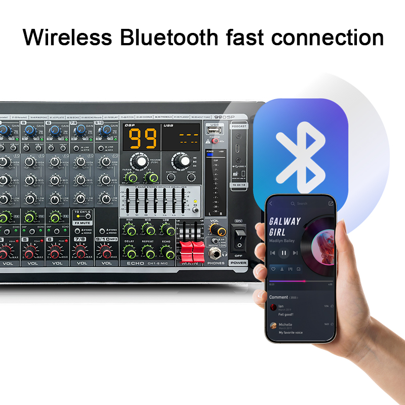 DM10 Professional Mixing Console