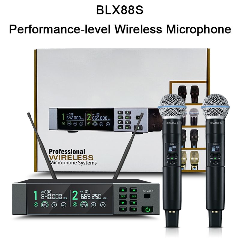 BLX88S Performance-level Wireless Microphone System