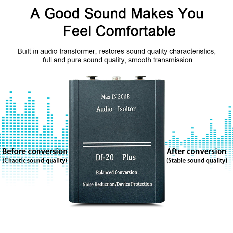 Professional audio isolator