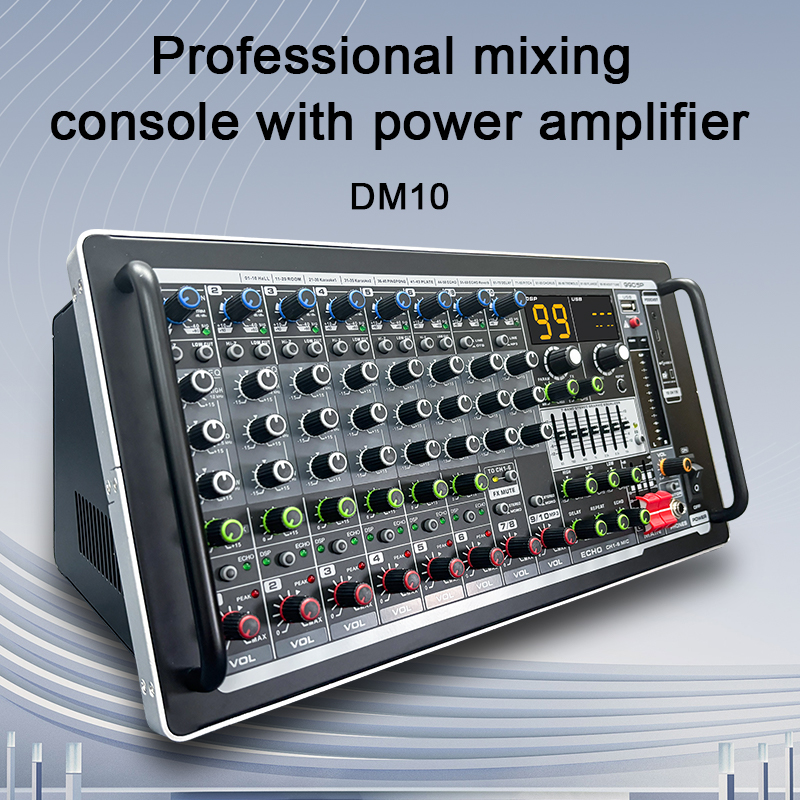 DM10 Professional Mixing Console