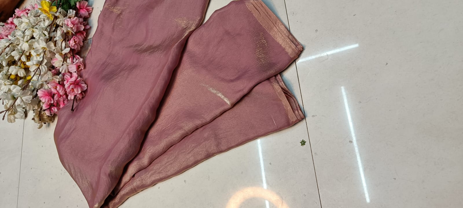 subh silk Fabric Love | Subh Silk Two Tone Satin Unboxed 💝