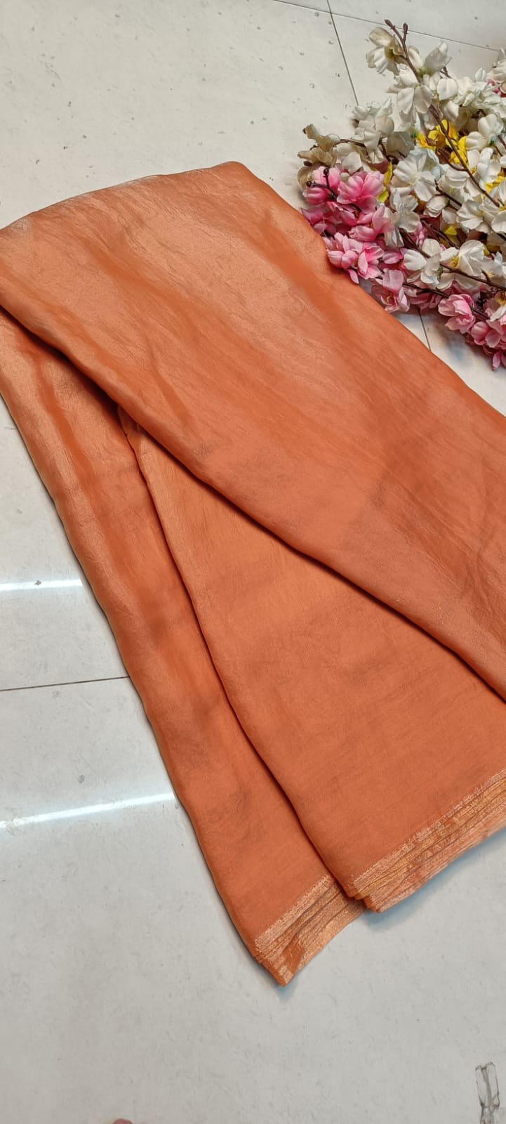 subh silk Turn Heads with Subh Silk – Two Tone Satin Perfection