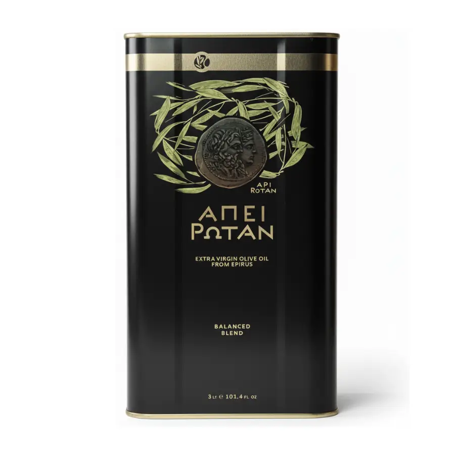 Ulei de Măsline Extravirgin 3L, Api Rotan