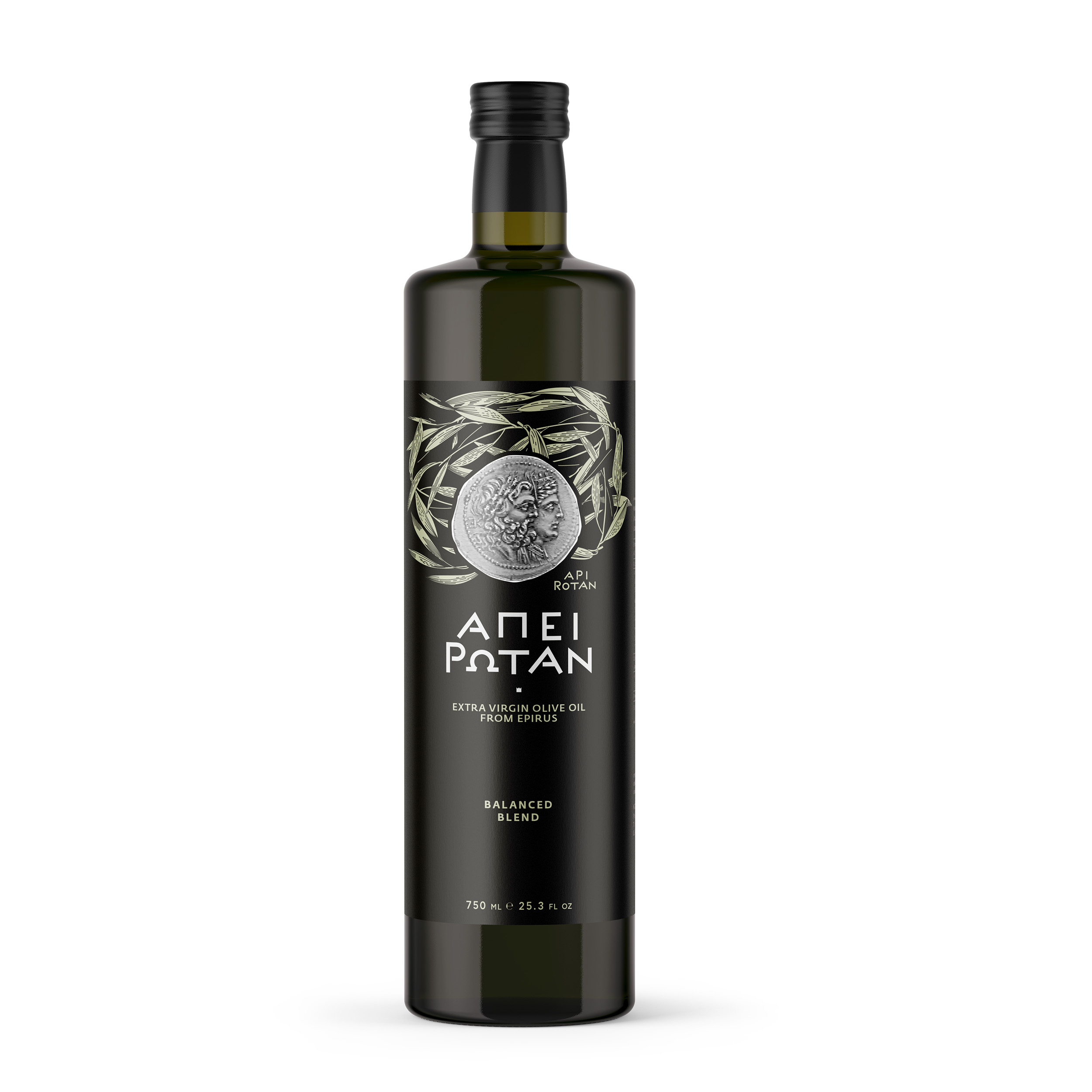 Api Rotan 750ml by Konakis: Ulei de Măsline Extravirgin Grecesc | Aciditate 0.25%