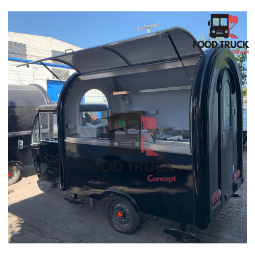 Ouverture de camion food truck hayon 3mx1,50m