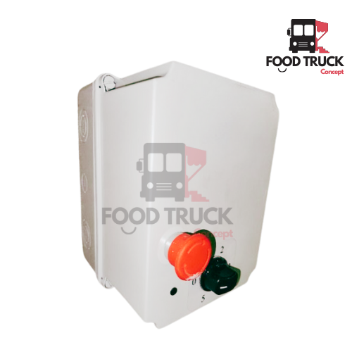 Tourelle d'extraction avec rejet vertical et autotransfo + pose pour Barbecue