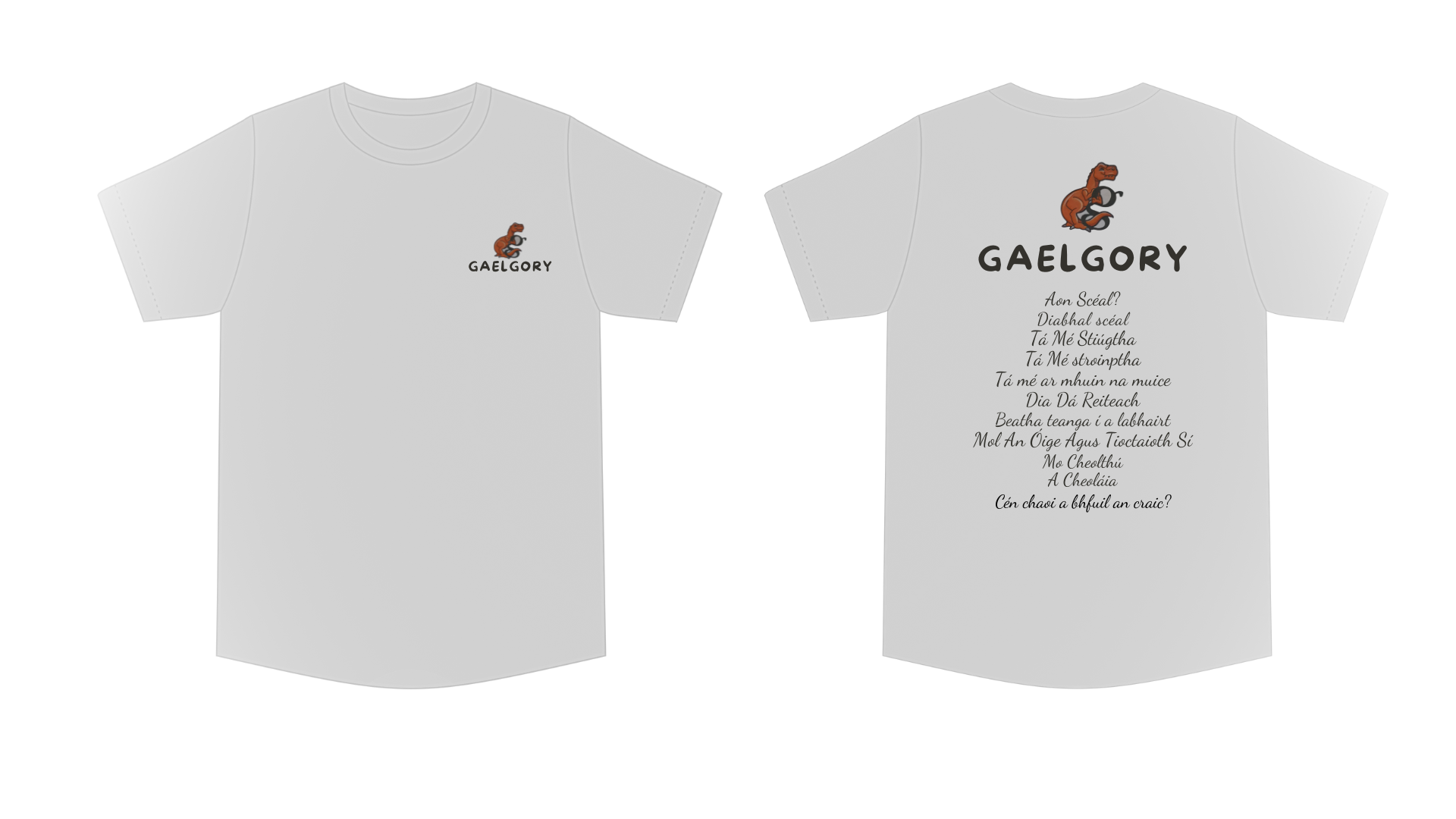 GAELGORY signature t-shirt