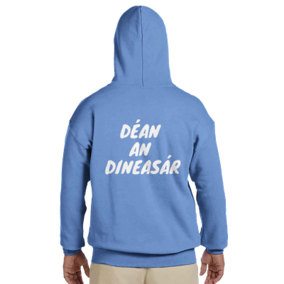 Gaelgory - déan an dineasár - sky blue