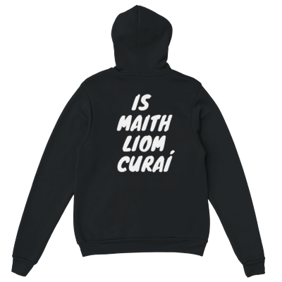 Gealgory Hoodie black is maith liom curai