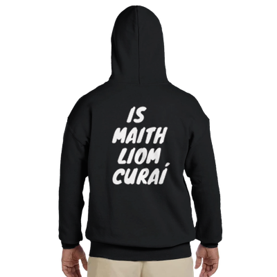 Gealgory Hoodie black is maith liom curai