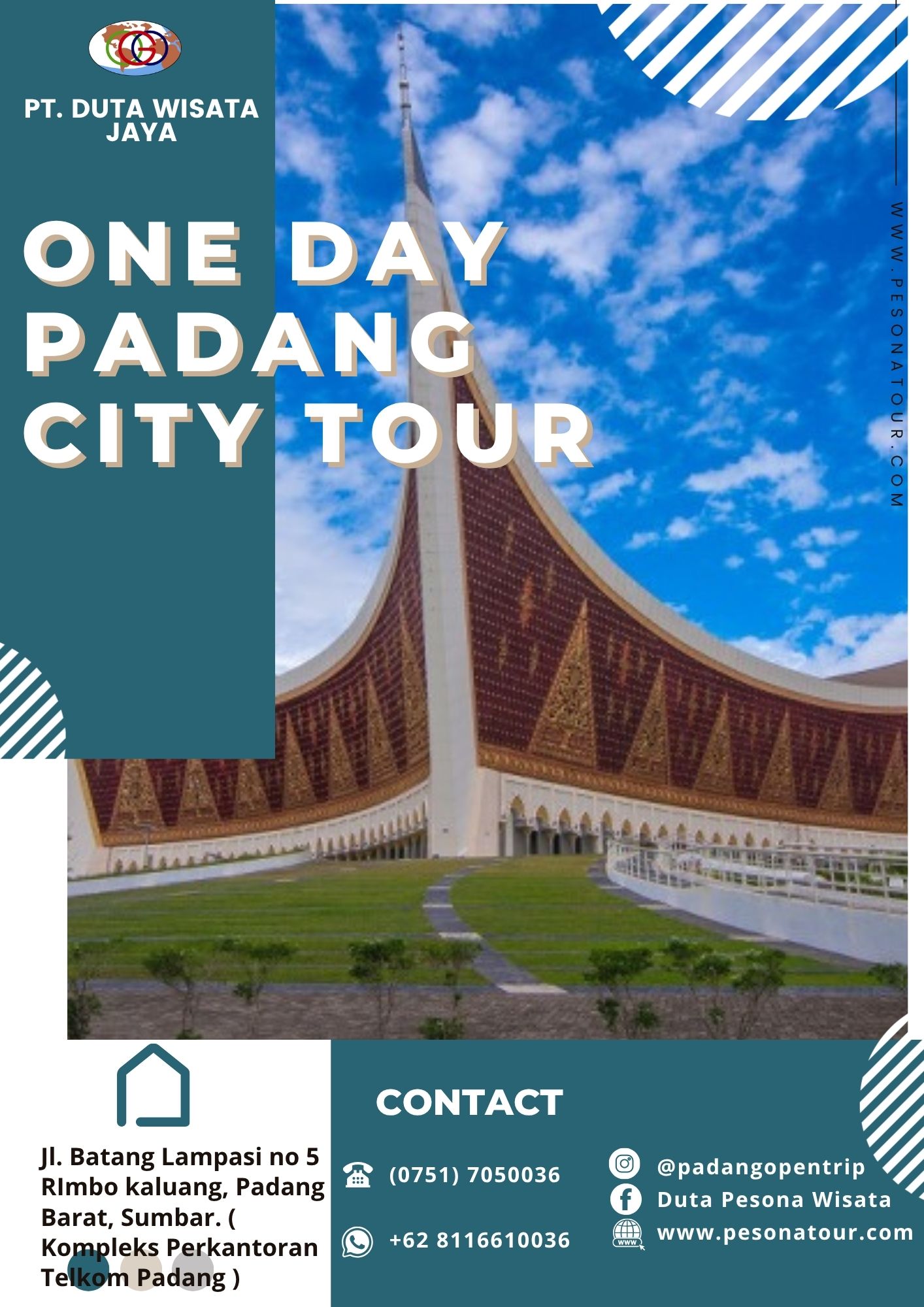 One Day Padang City Tour