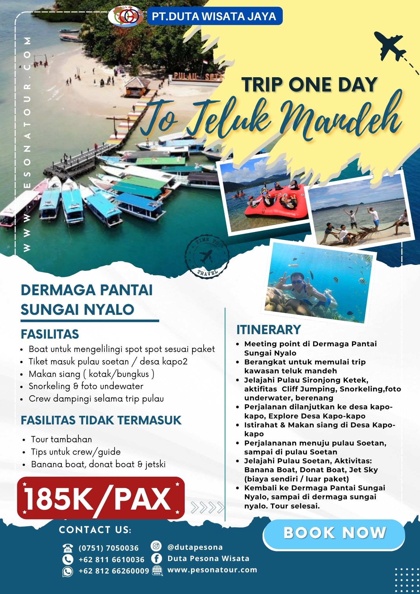 One Day to Mandeh Bay Tour