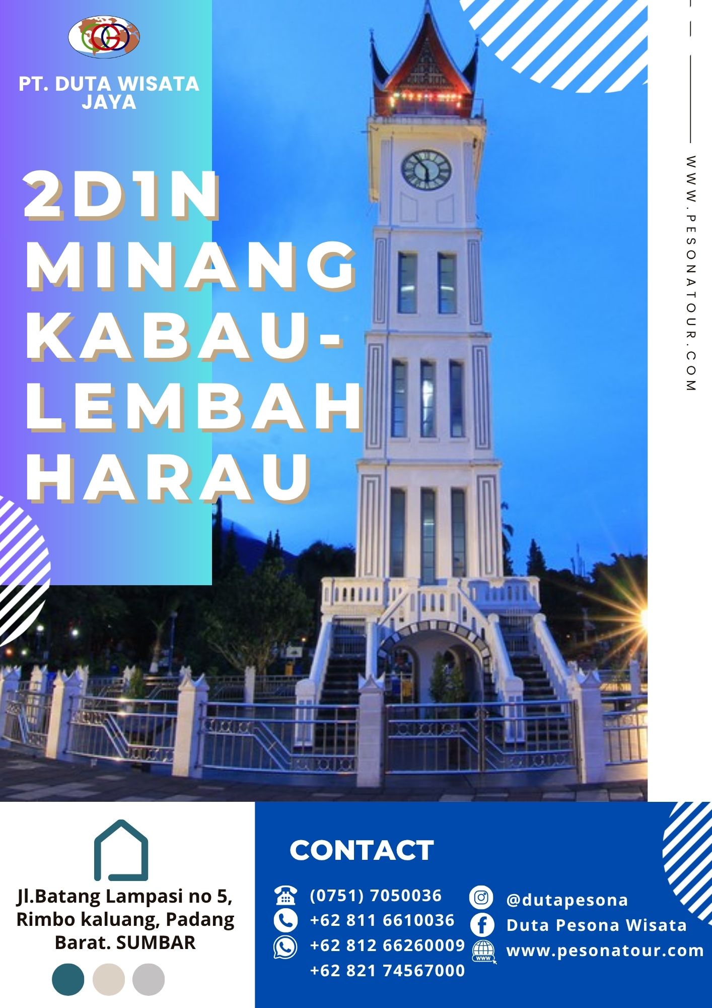 2 Days 1 Night Minangkabau - Harau Valley Tour (2D 1N)