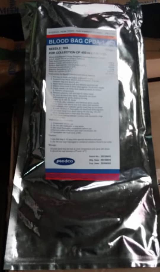 Sac de sang CPDA-1