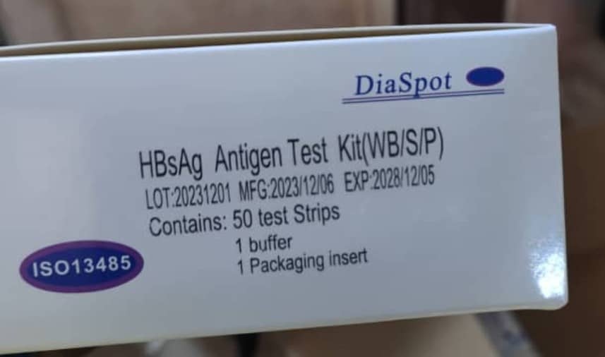 Kit de test d'antigène HBsAg