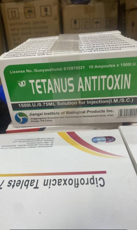 Antitoxine contre le tétanos