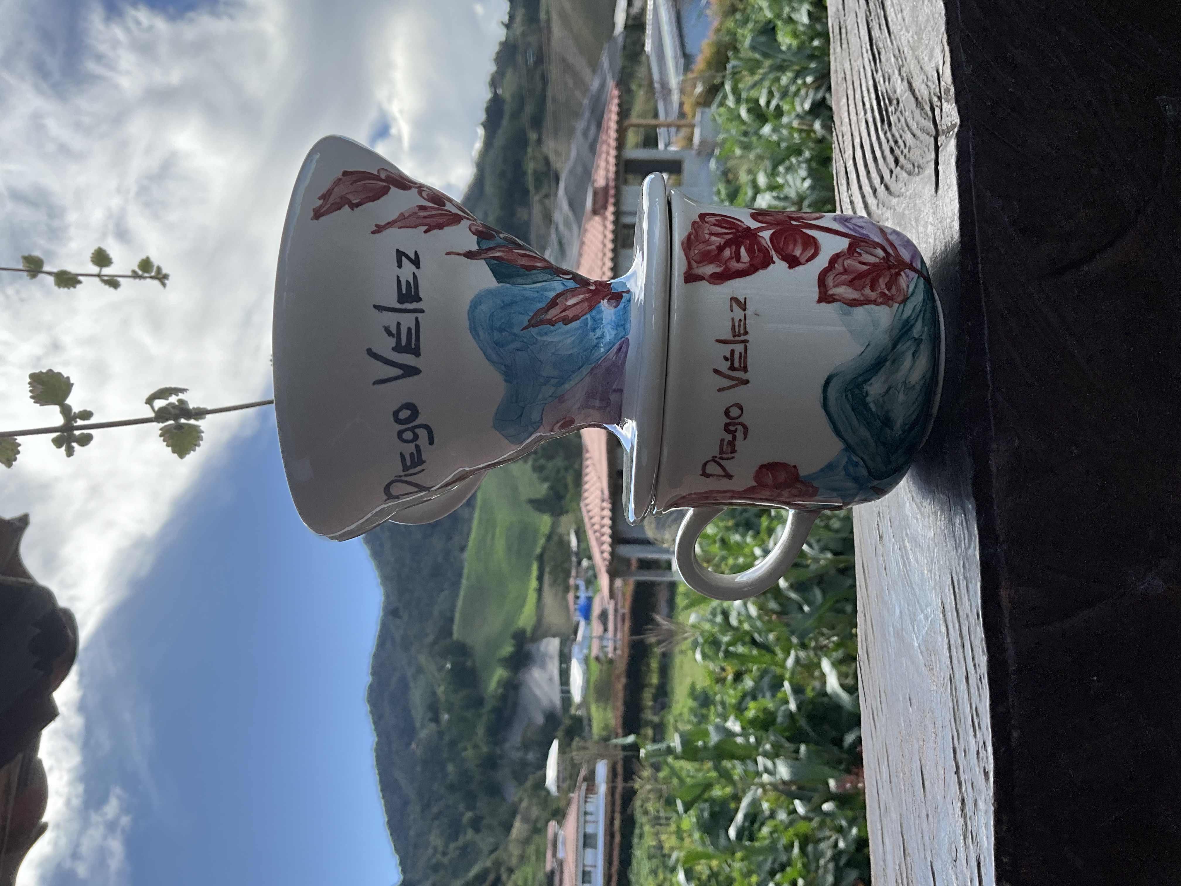 Filtro más tasa hecho a mano 