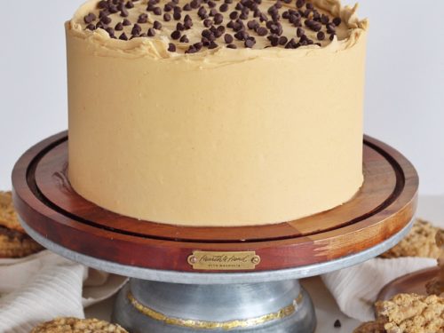 Chocolate Cake w/ peanut butter buttercream