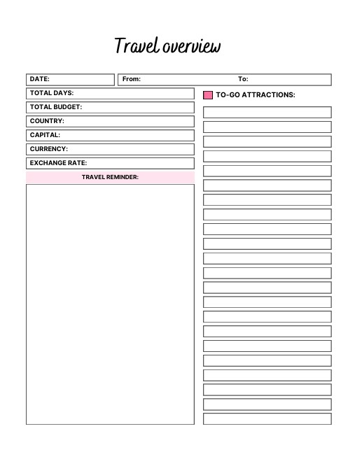 International Travel and Relocation Journal