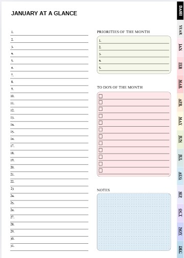 Digital Life Activity Journal 