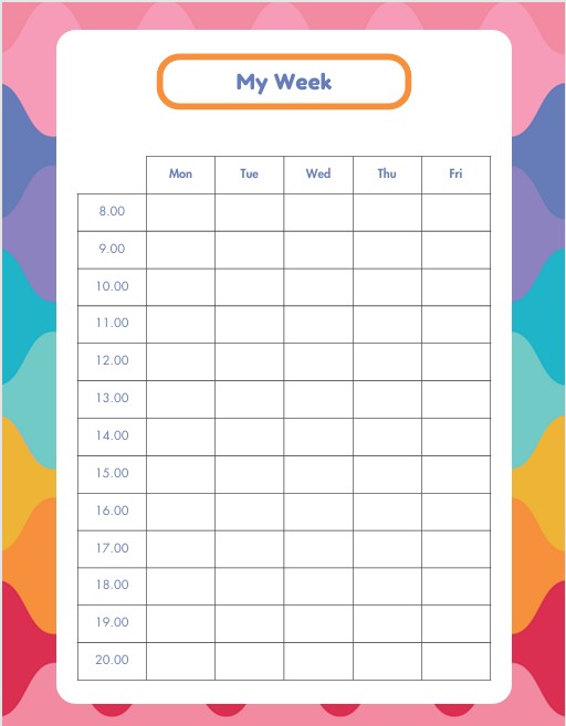 Digital Download Teacher Planner