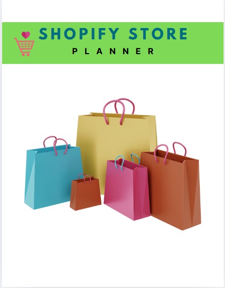 Shopify Store Planner – Your Ultimate E-Commerce Organizer!