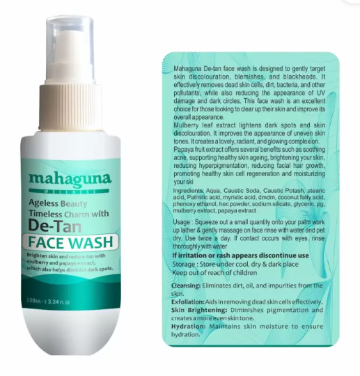 De-Tan face wash