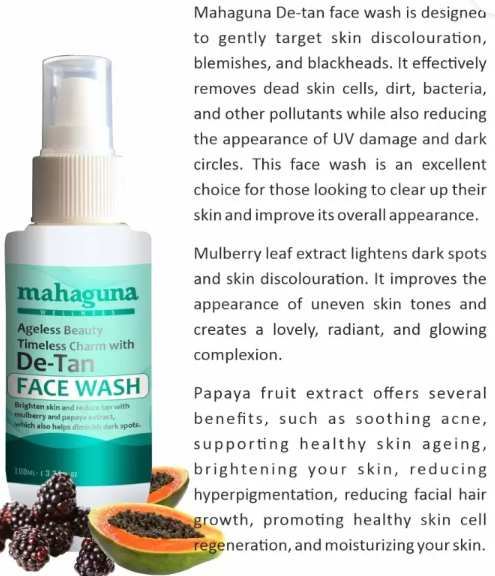 De-Tan face wash