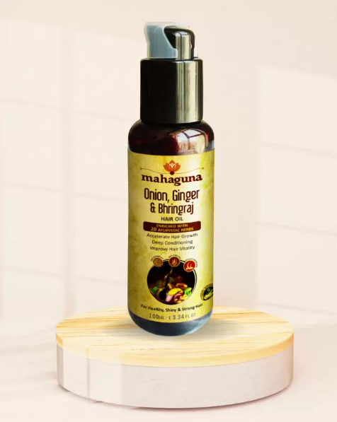 Onion, Ginger & Bhringraj Hair Oil