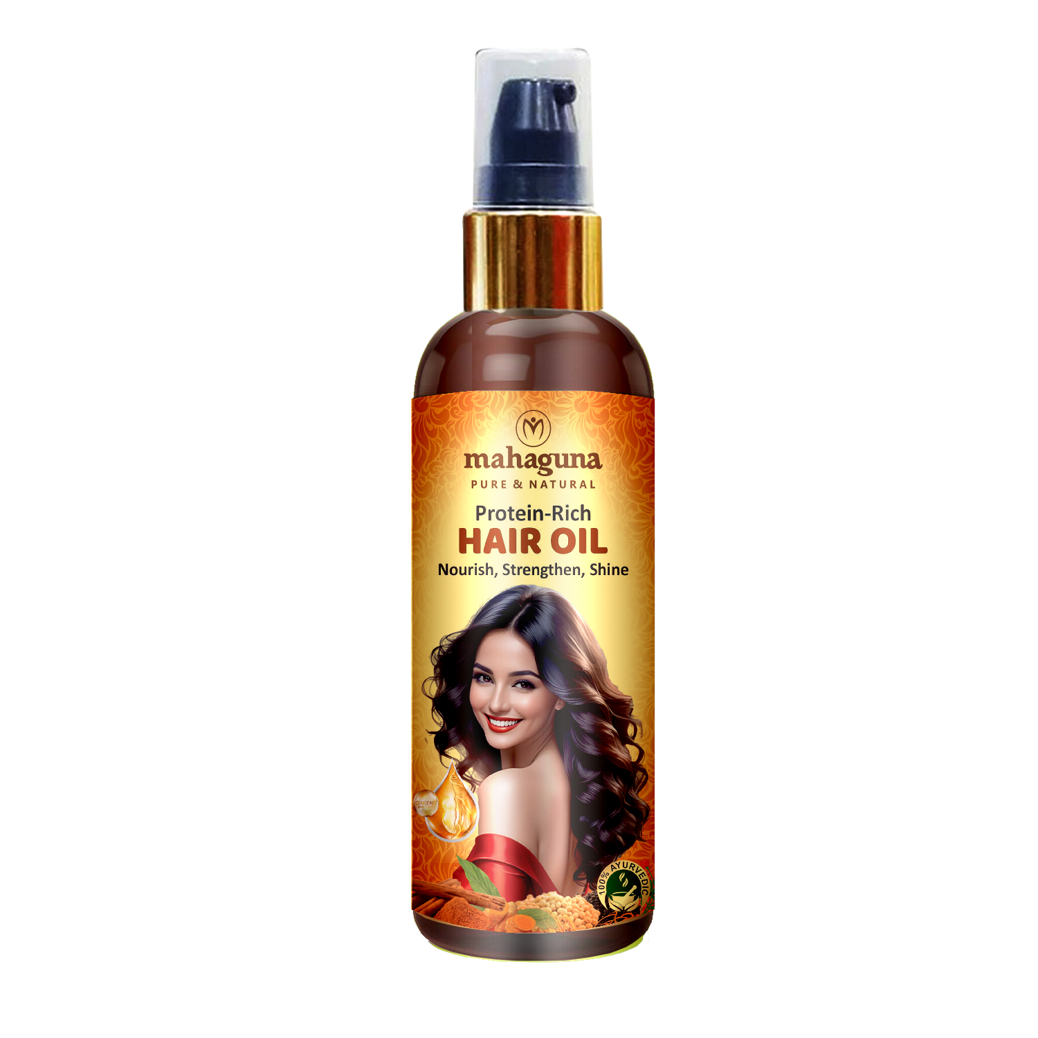 Protein-Rich Hair Oil
