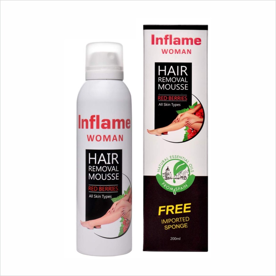 Inflame Woman Hair Removal Mousse