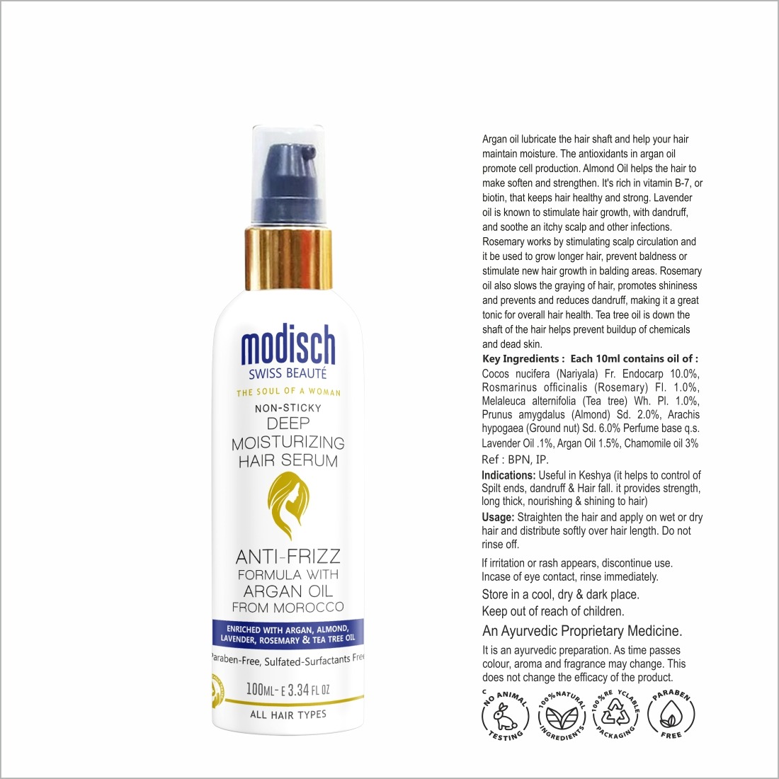 Deep Moisturizing Hair Serum