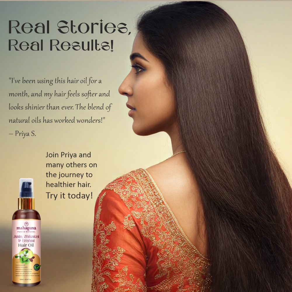 Amla, Shikakai & Brahmi Hair Oil