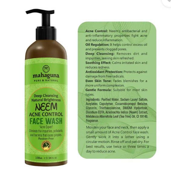Neem Acne Control Face Wash