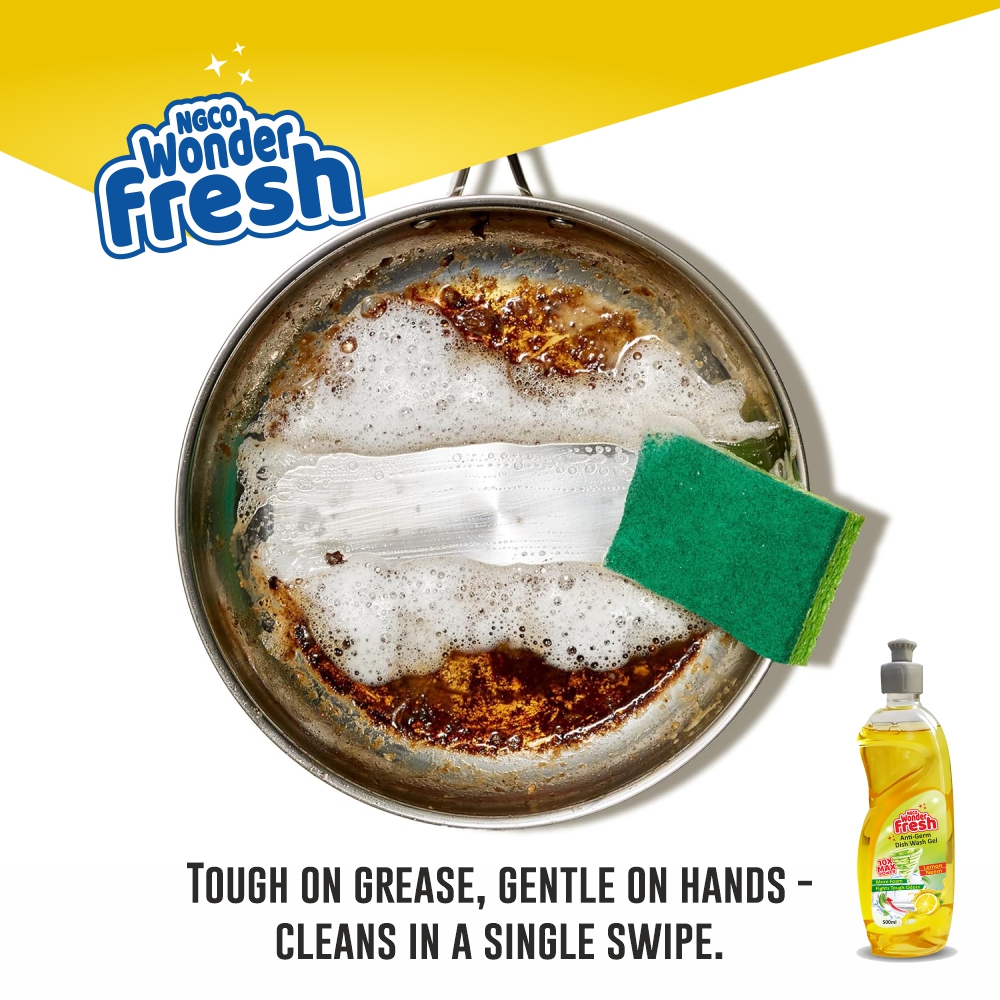 Wonder Fresh Anti-Germ Dish Wash Gel