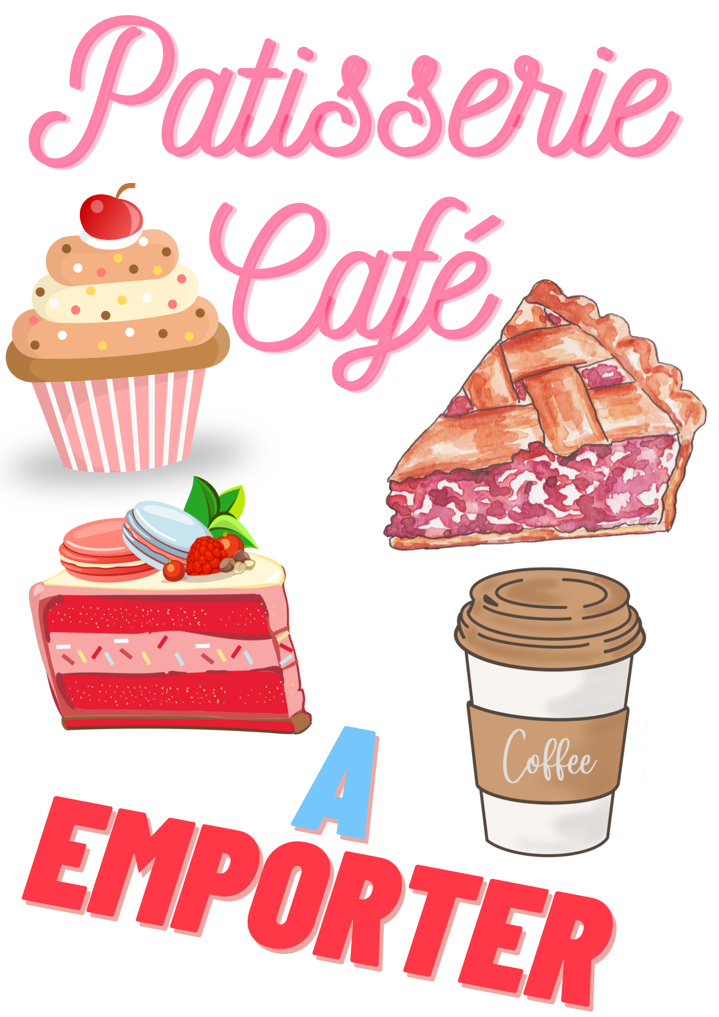 Pâtisserie et café à emporter