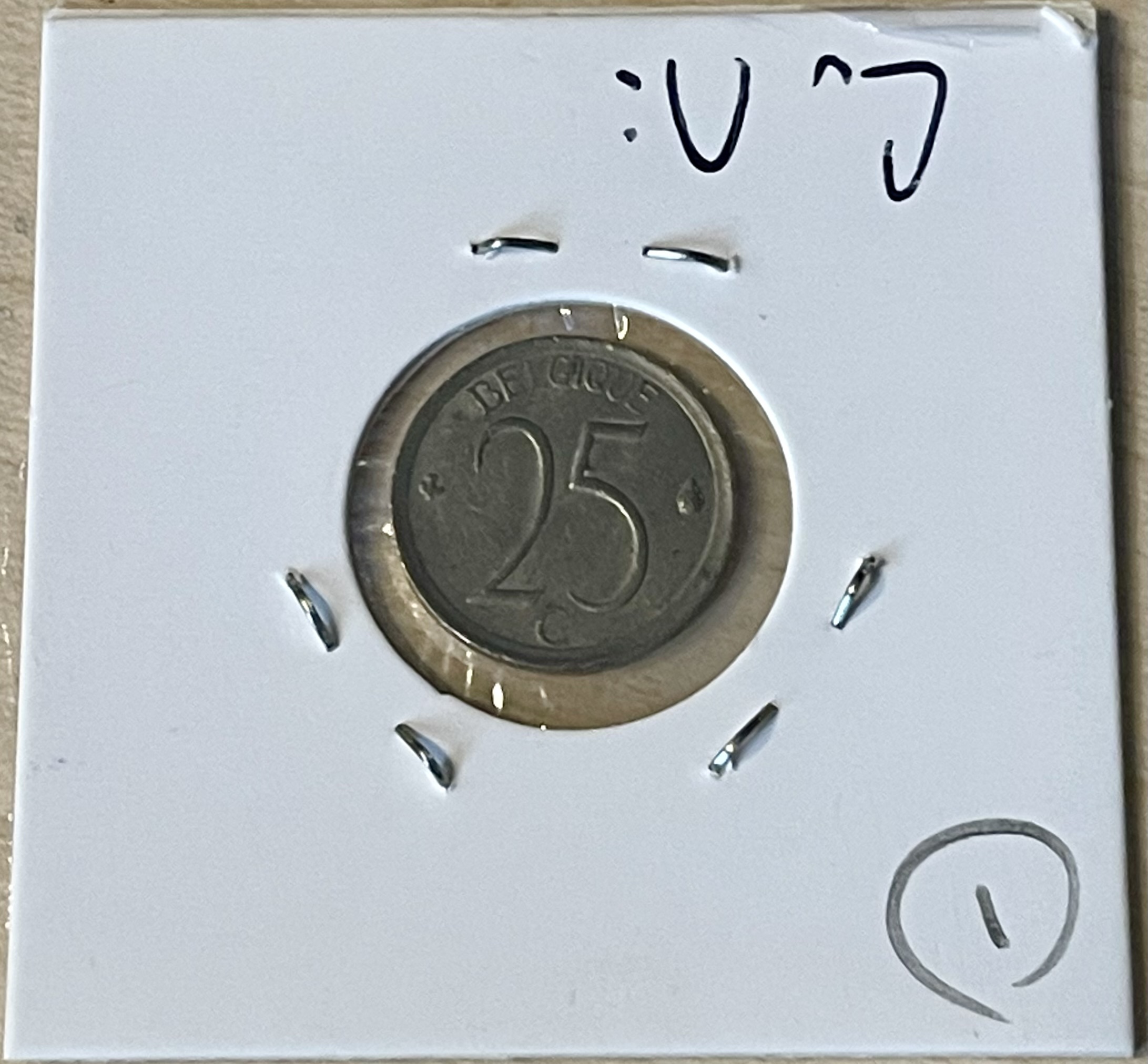 1966 - 25 Centimes - Belgium