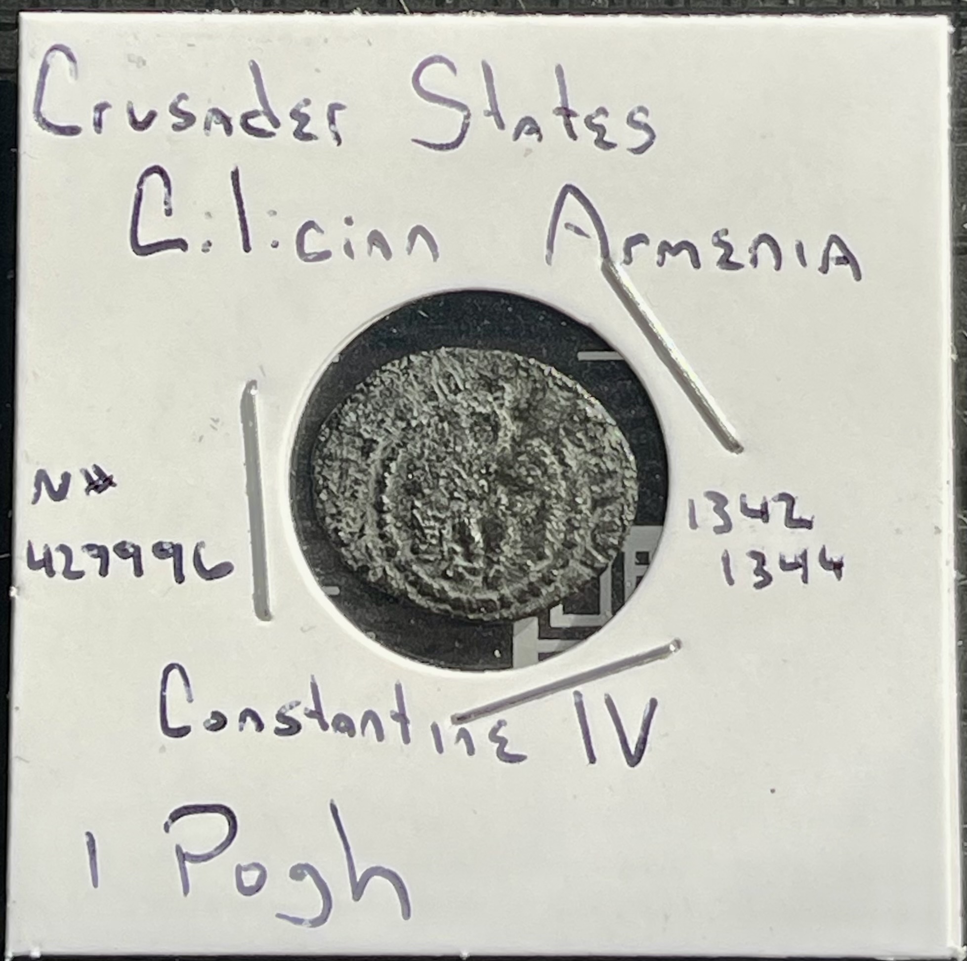 1342-1344 - 1Pogh - Crusader States Cilician Armenia