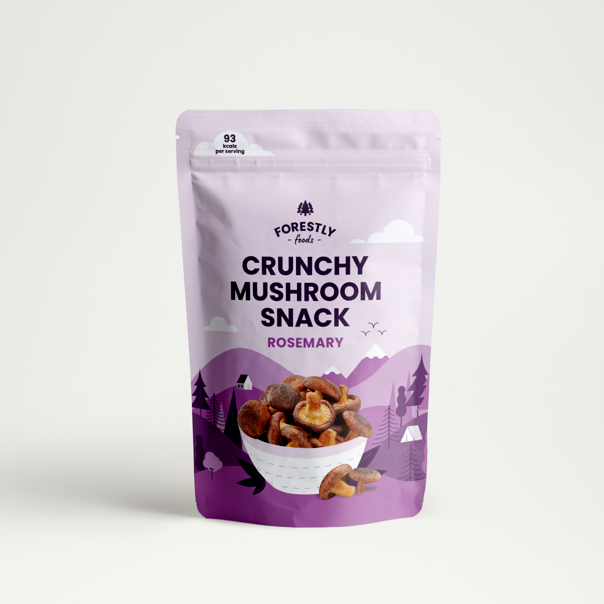 Crunchy Mushroom Chips - Rosemary